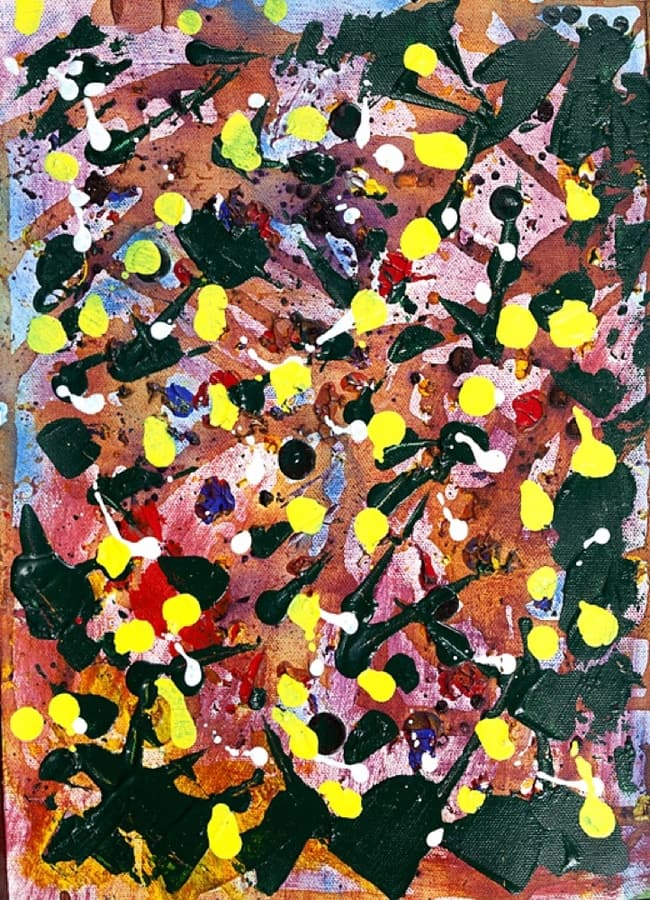 Colorful Joy — vivid abstract painting