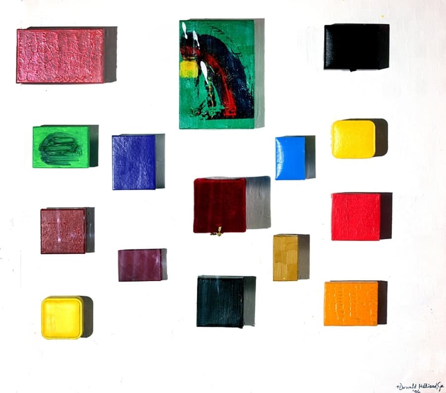 Divine Gifts — mixed media painting